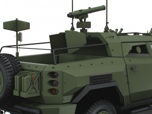 Tkhir ATGM 2022 Modelo 3D