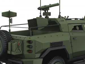 Tkhir ATGM 2022 3D Model