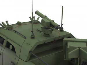 Tkhir ATGM 2022 3D Model