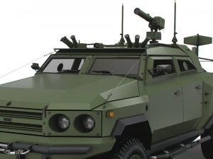 Tkhir ATGM 2022 3D Model