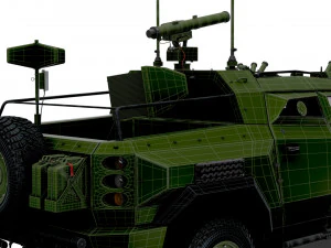 Tkhir ATGM 2022 3D Model