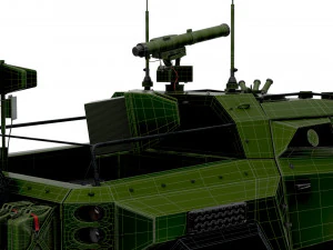 Tkhir ATGM 2022 3D Model