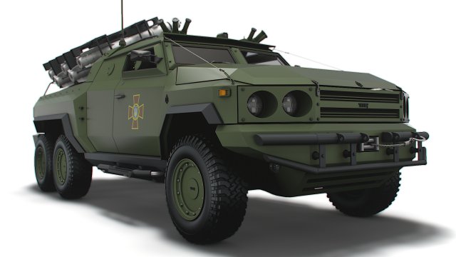 Tkhir SLS Brimstone 2022 3D Model .c4d .max .obj .3ds .fbx .stl .blend 