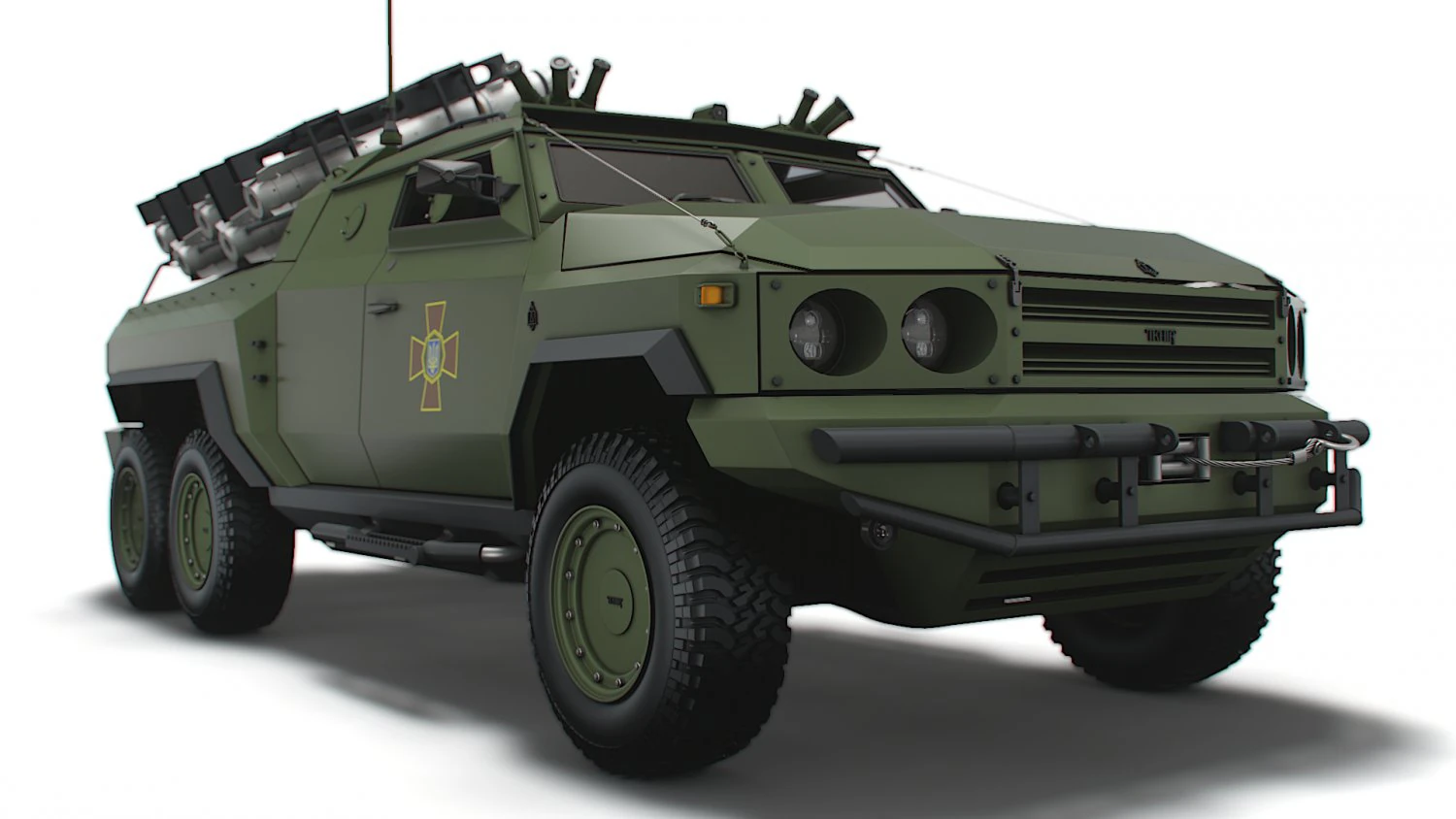 Tkhir SLS Brimstone 2022 3D Model .c4d .max .obj .3ds .fbx .stl .blend 