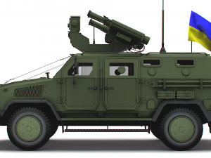 Kozak 2M1 Starstreak 2022 Model 3D