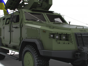 Kozak 2M1 Starstreak 2022 Model 3D