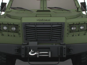 Kozak 2M1 Starstreak 2022 3D Model