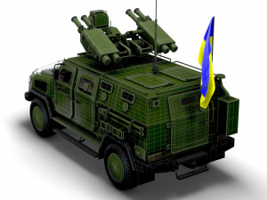Kozak 2M1 Starstreak 2022 Model 3D