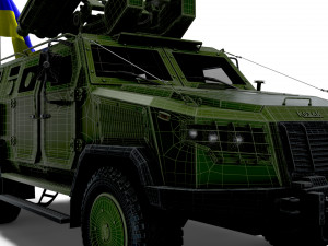Kozak 2M1 Starstreak 2022 Model 3D