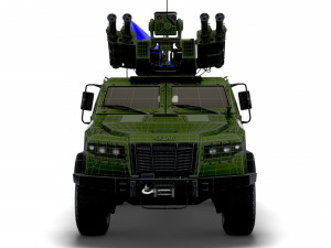 Kozak 2M1 Starstreak 2022 Model 3D