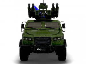 Kozak 2M1 Starstreak 2022 3D Model