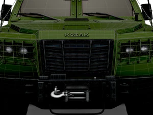 Kozak 2M1 Starstreak 2022 3D Model