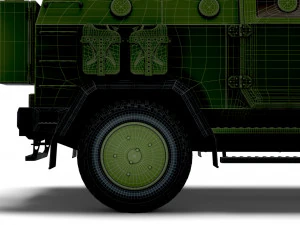 Kozak 2M1 Starstreak 2022 3D Model