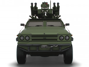 Generic MRAP Tkhir Starstreak 2022 3D Model