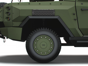 Generic MRAP Tkhir Starstreak 2022 3D Model