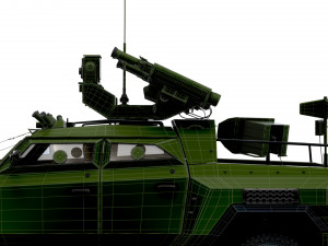 Generic MRAP Tkhir Starstreak 2022 3D Model