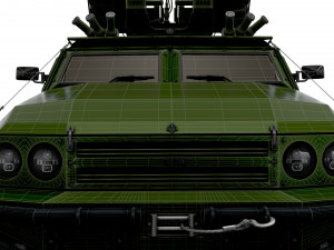 Generic MRAP Tkhir Starstreak 2022 3D Model