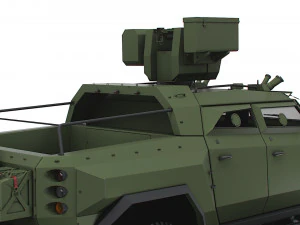 Generic MRAP Tkhir DKBM 2022 3D Model