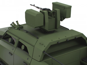 Generic MRAP Tkhir DKBM 2022 3D 模型