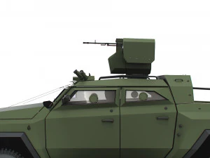 Generic MRAP Tkhir DKBM 2022 3D Model
