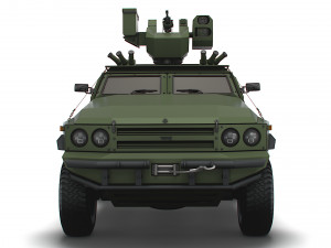 Generic MRAP Tkhir DKBM 2022 3D 模型