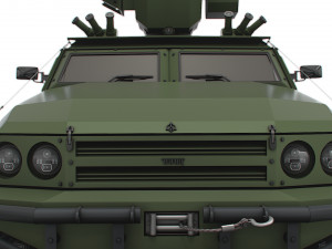Generic MRAP Tkhir DKBM 2022 3D 模型