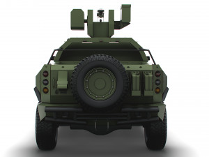 Generic MRAP Tkhir DKBM 2022 3D 模型