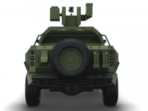 Generic MRAP Tkhir DKBM 2022 3D Model