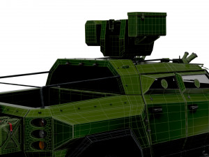 Generic MRAP Tkhir DKBM 2022 3D 模型