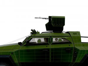 Generic MRAP Tkhir DKBM 2022 3D Model