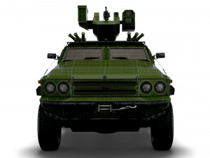 Generic MRAP Tkhir DKBM 2022 3D 模型