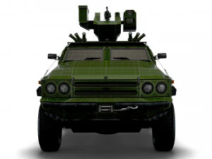 Generic MRAP Tkhir DKBM 2022 3D Model