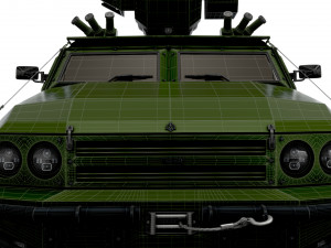 Generic MRAP Tkhir DKBM 2022 3D 模型