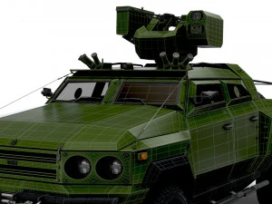 Generic MRAP Tkhir DKBM 2022 3D Model
