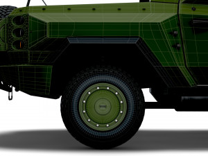 Generic MRAP Tkhir DKBM 2022 3D 模型