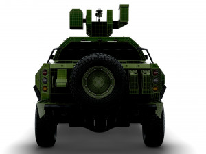 Generic MRAP Tkhir DKBM 2022 3D 模型