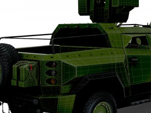 Generic MRAP Tkhir DKBM 2022 3D Model