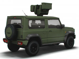 Suzuki Jimny Military DKBM 2022 3D Model