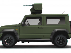 Suzuki Jimny Military DKBM 2022 3D-Modell