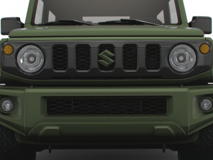 Suzuki Jimny Military DKBM 2022 3D-Modell