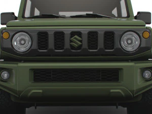 Suzuki Jimny Military DKBM 2022 3D Model