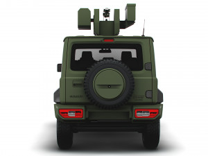 Suzuki Jimny Military DKBM 2022 3D-Modell