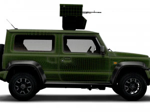 Suzuki Jimny Military DKBM 2022 3D Model