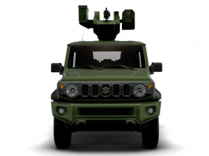 Suzuki Jimny Military DKBM 2022 3D-Modell