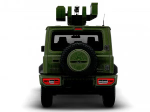 Suzuki Jimny Military DKBM 2022 3D Model