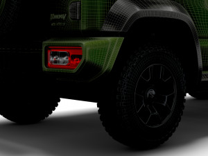 Suzuki Jimny Military DKBM 2022 3D-Modell