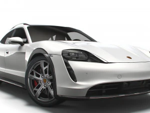 Porsche Taycan Cross Turismo 2022 Modelo 3D