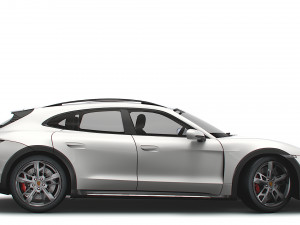 Porsche Taycan Cross Turismo 2022 3D Model