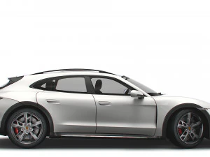 Porsche Taycan Cross Turismo 2022 3D Model