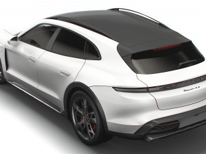 Porsche Taycan Cross Turismo 2022 3D Model